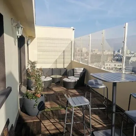 Floor Parisian With Terrace Apartment
